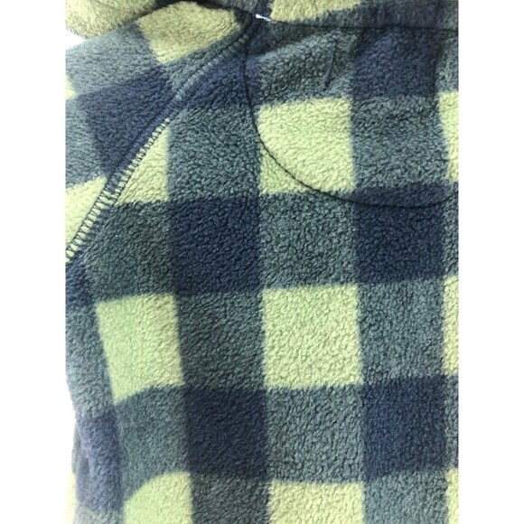 7 for all mankind size 3-6 M fleece zip up one piece romper - Picture 5 of 5